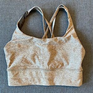Lululemon Gray Sports Bra